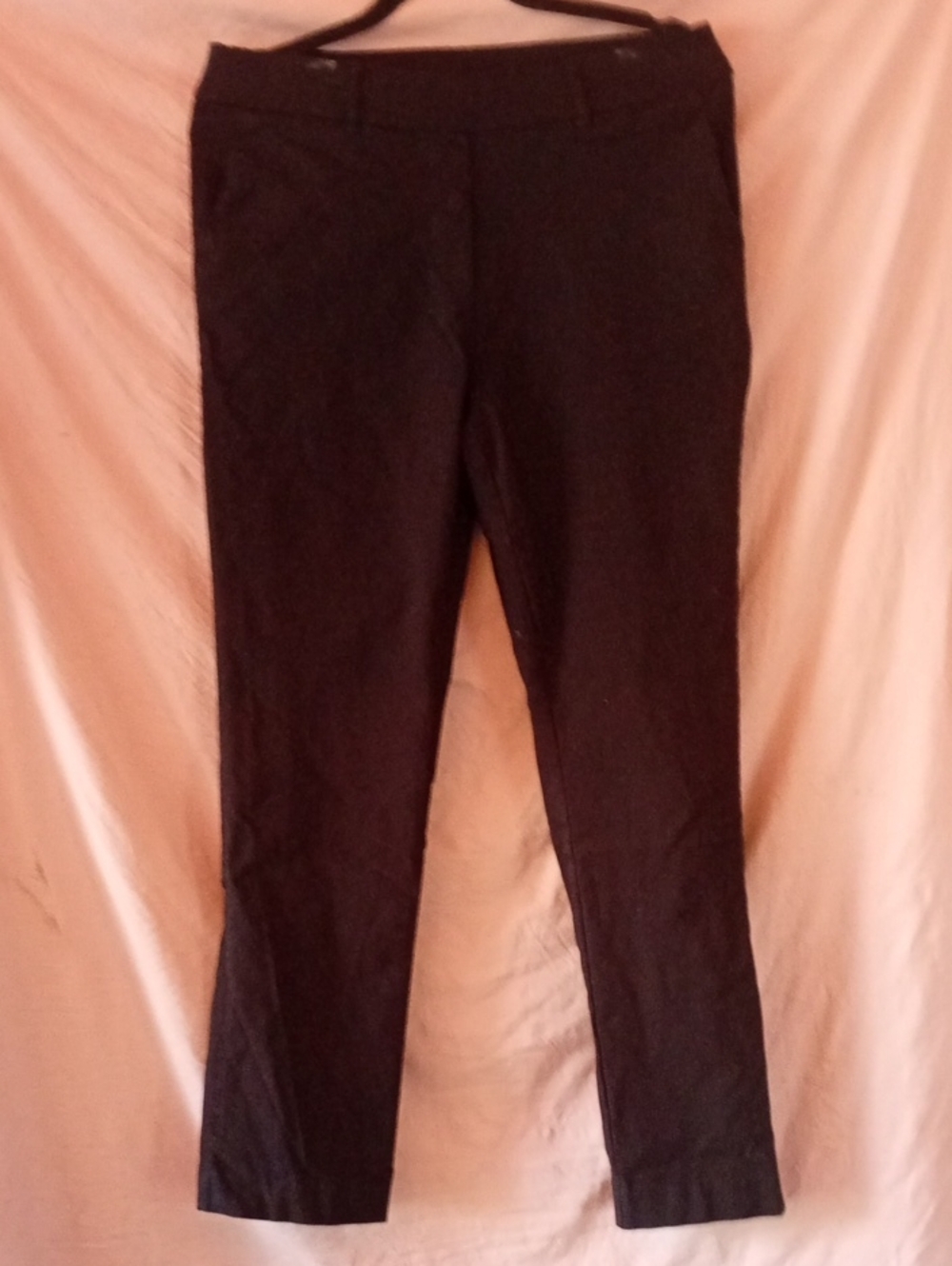 Black Straight Leg Dress Pants